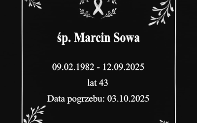 śp. Marcin Sowa