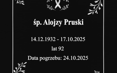 śp. Alojzy Pruski
